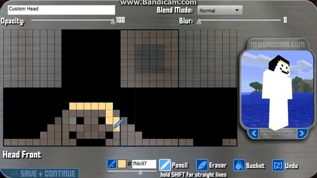 как сделать скин для майнкрафта самому #1 часть смотреть онлайн