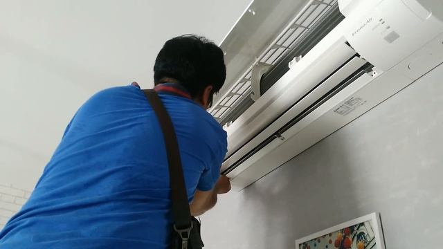 แนวทางการตรวจเช็คซ่อมแอร์บ้านMITSUBISHIรุ่นMS-GJ18VAอาการพัดลมคอยเย็นไม่หมุนไฟกระพริบ3ครั้งตอนที่1 смотреть онлайн