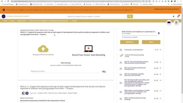 Level 5 assignments support on the portal смотреть онлайн