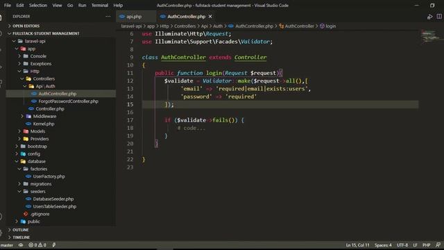 #2 Laravel passport api user login with postman смотреть онлайн