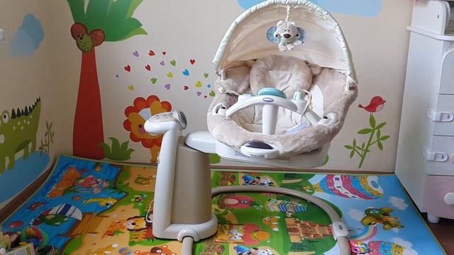 Укачивалка Graco Sweetpeace смотреть онлайн