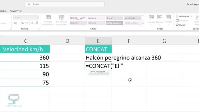 Función CONCAT en Excel ? GLOSARIO de EXCEL смотреть онлайн