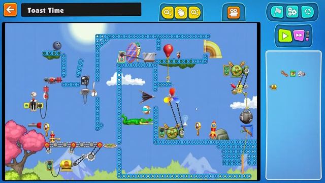 Contraption Maker Walkthrough part 46 Hard - Toast Time смотреть онлайн
