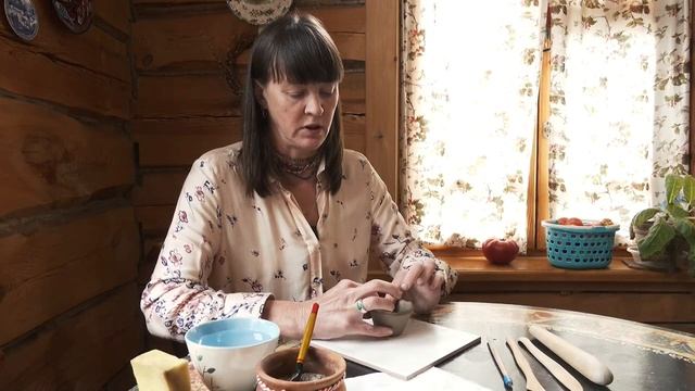 Сибирский дом. Как сделать солонку из глины смотреть онлайн