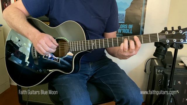 Faith Guitars: Blue Moon. (A quiet moment with...) смотреть онлайн