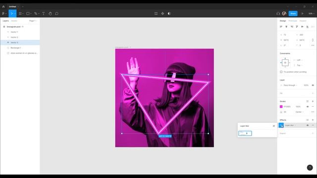 Neon Light Effect | Figma Tutorial смотреть онлайн
