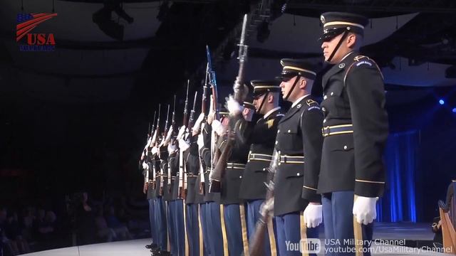U.S. Army Drill Team Awesome Performs - Celebrating America's Army 2018 смотреть онлайн