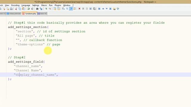 Wordpress Theme Options Development (Part 3) Register Settings of theme options in Wordpress смотреть онлайн