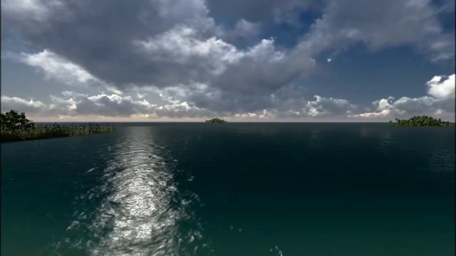 Гарнизон Рехлин, озеро Мюриц. 3D-модель. смотреть онлайн