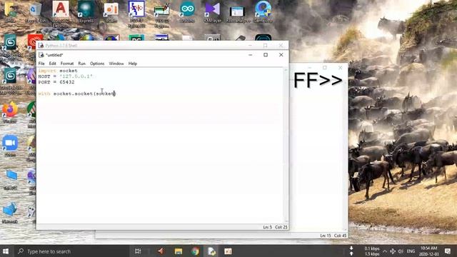 Python TCP/IP Communication Tutorial смотреть онлайн