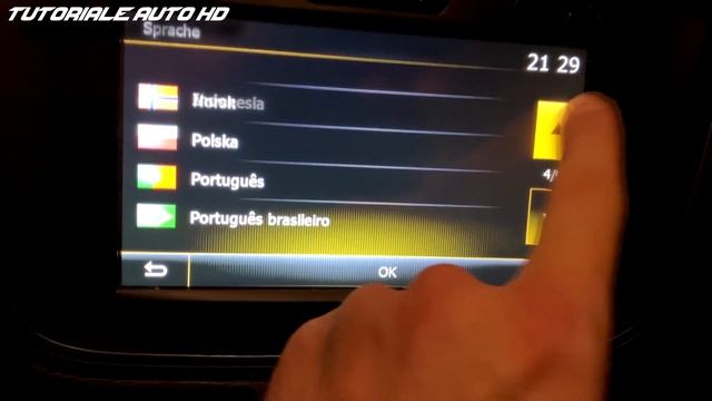 How to Change Language Dacia Renault Media Nav German - English смотреть онлайн