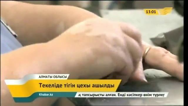 Текеліде тігін цехы ашылды смотреть онлайн