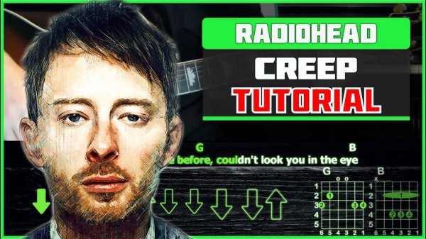 Как играть Radiohead - Creep на гитаре | Acoustic Cover | Разбор песни: табы, аккорды и бой