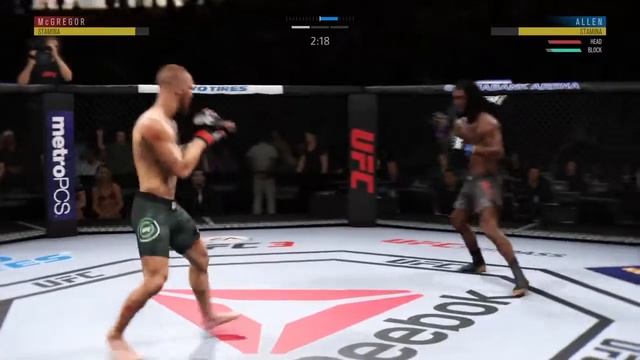 Dude wouldn't give me space UFC 3 Online... смотреть онлайн