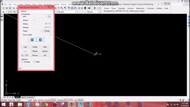 Road Alignment in Autocad | SW-DTM | Detailing смотреть онлайн