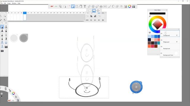 ? How to Animate with Autodesk Sketchbook. - Animation Tutorial. смотреть онлайн