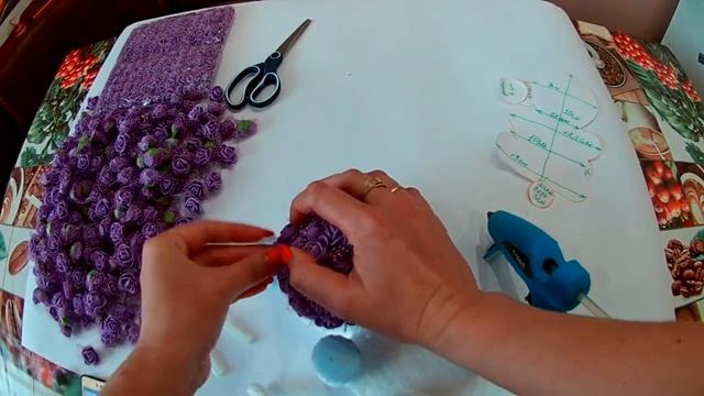 Мишка из розочек. Креативные подарки. Подарки для девушек. смотреть онлайн