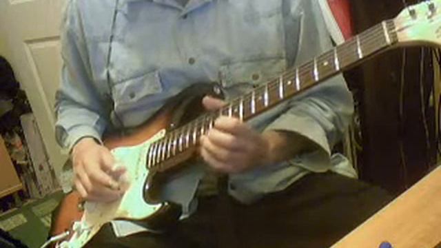 Practicing bending - D minor - Fender Squier (China) смотреть онлайн