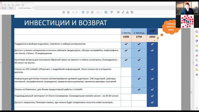 Анонс тренинга "Клиенты и продажи из LinkedIn" Soсial Selling Expert Ольги Сильверман смотреть онлайн