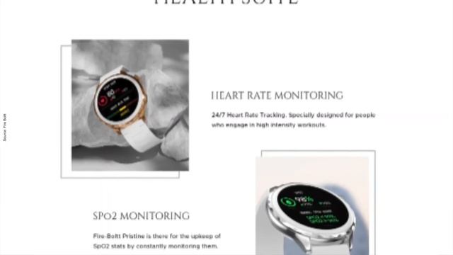 Fire Boltt Pristine Smartwatch Full Specification and Price | Best Smartwatch Under 2500 смотреть онлайн