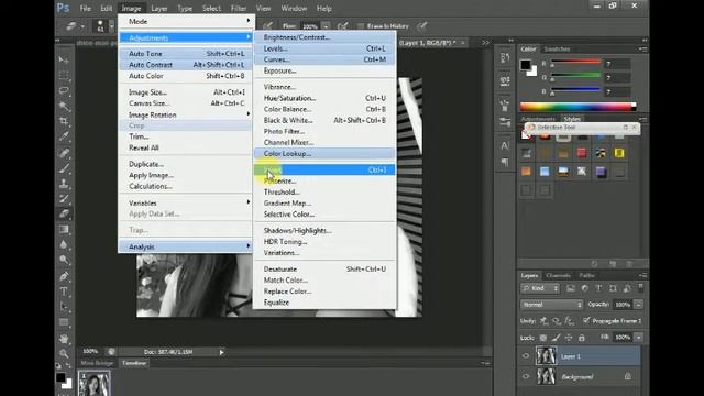 pencil sketch photoshop effect tutorial смотреть онлайн