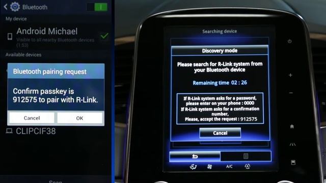 Как выполнить сопряжение на смартфоне на базе Android смотреть онлайн