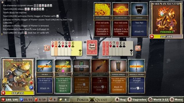 THE TOAD IS UNSTOPPABLE!! | Let's Play Poker Quest | Part 11 | PC Gameplay смотреть онлайн