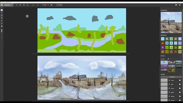 Nvidia Canvas 360 Finally Available For All!? смотреть онлайн