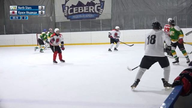 North Stars - Красные Медведи. Первенство СПб. Дивизион 