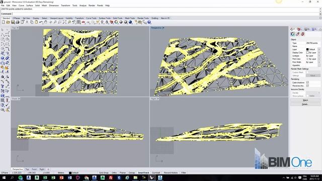 Topography from Infraworks to Revit using Rhino & Excel смотреть онлайн