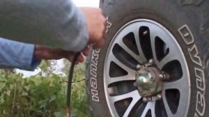Давление в шинах. Как быстро спустить шину.