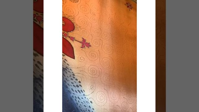 Создание платка на заказ. Герб Флоренции. Мотивы предыдущих работ.