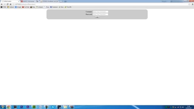 PHP Profile System - Setting Up The Login (Part 2) смотреть онлайн
