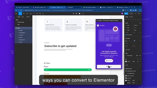 Introducing UiChemy – How to Use UiChemy to Convert Figma Design to Elementor смотреть онлайн