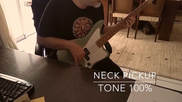 Fender Jaguar bass Player Series - Sound test (no talking) смотреть онлайн