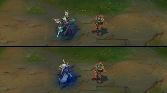 Dragonmancer Kassadin vs Cosmic Reaver Kassadin Skins Comparison (League of Legends) смотреть онлайн