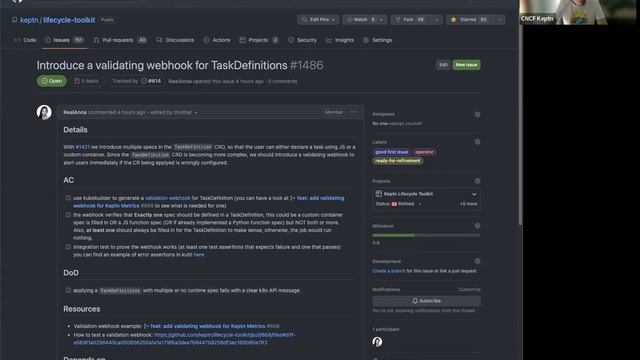 Keptn Refinement Meeting - May 30, 2023 смотреть онлайн