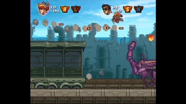 Contra REBIRTH (WiiWare)- Gameplay Footage (Complete Co-Op Game) смотреть онлайн