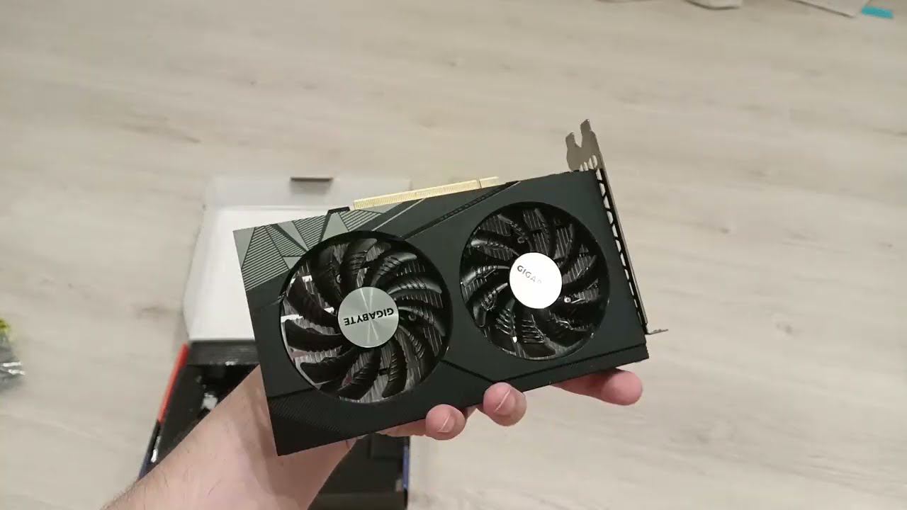 GIGABYTE Intel Arc A310 Windforce - современная бюджетная видеокарта смотреть онлайн