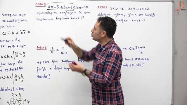 39) 2024 ALES - DGS Matematik - Basit Eşitsizlikler 1 - Deniz ATALAY смотреть онлайн