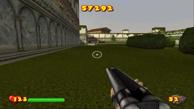 Serious Sam: Next Encounter [PS2-PCSX2-HD] Прохождение – Этап 13: Сады императора смотреть онлайн