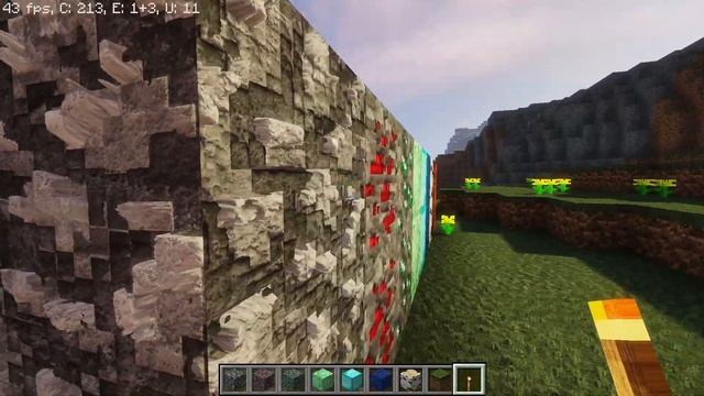 MINECRAFT Как сделать текстуры ОБЪЁМНЫМИ смотреть онлайн
