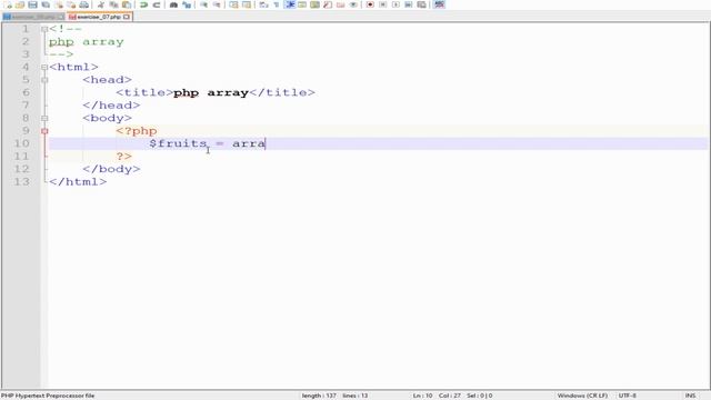 HOW TO USE PHP ARRAYS смотреть онлайн