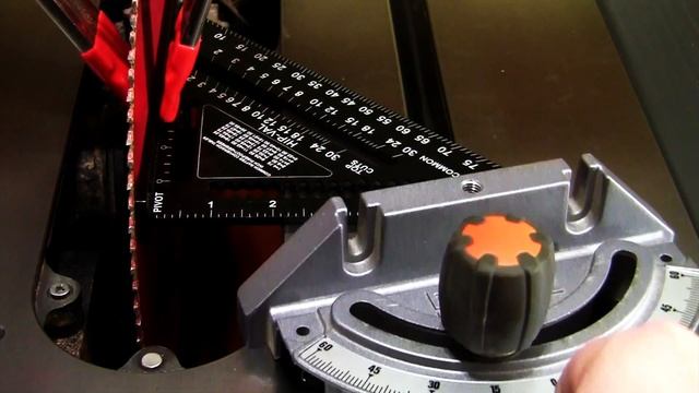 RIDGID R4512 Table Saw Miter Gauge Calibration смотреть онлайн