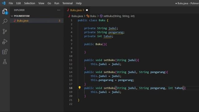 Overloading (Polimerfisme), Java Programming смотреть онлайн