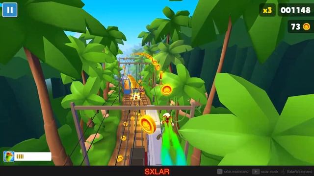 SUBWAY SURFERS PC GAMEPLAY - 60 fps UHD | free to use смотреть онлайн