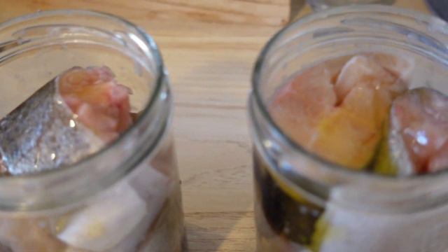 Консервы в скороварке. Форель, соль, растительное масло. 50 минут, 119 градусов. Без автоклава.WMF. смотреть онлайн