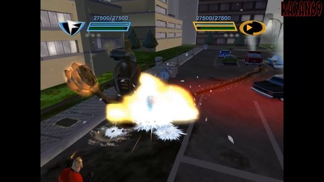 The Incredibles - Rise of the Underminer walkthrough part 12 (Metroville Melee) смотреть онлайн