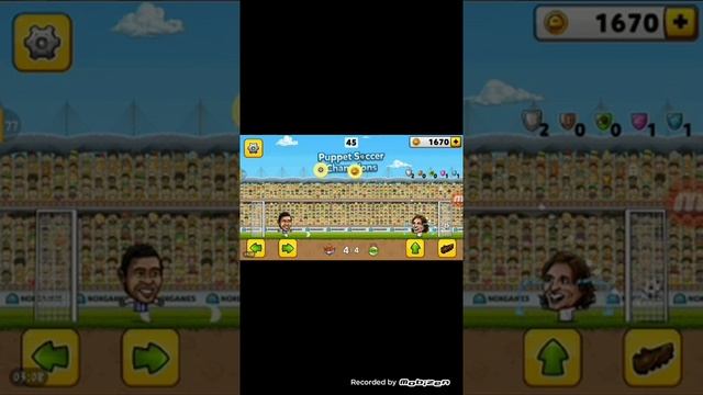 ИГРАЮ В PUPPET SOCCER CHAMPIONS смотреть онлайн