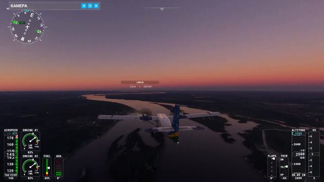 MFS 2020 / DHC-6 Twin-Otter / UWGG - UWKS / IVAO 3 борта+ / XRVFR23 / №1 смотреть онлайн